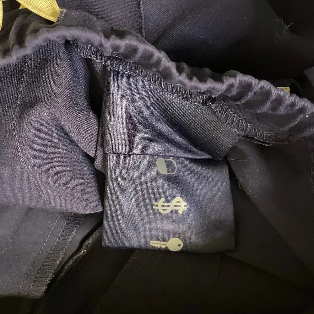 FIGS Tansen Jogger Scrub Pants XS Men's Navy Blue Medical Healthcare Workwear